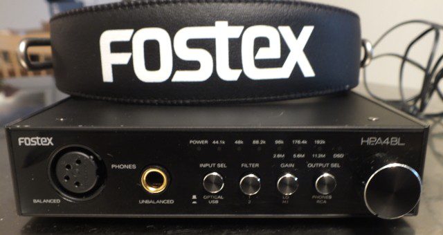 Fostex HP-A4BL 4-pin XLR Balanced Headphone Amplifier & Dac ...