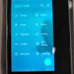 Move down to show settings