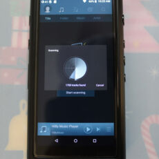 Scanning card after insertion